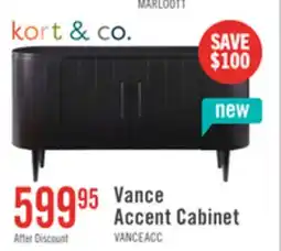The Brick Kort & Co Vance 55 Cabinet – Matte Black offer