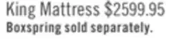 The Brick Tempur-Pedic TEMPUR Support Firm King Mattress offer