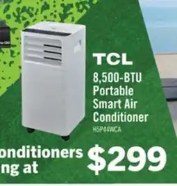 The Brick TCL 8,500 BTU Portable Smart Air Conditioner - H5P44W-CA offer