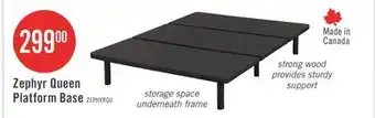 The Brick Zephyr Queen Platform Base offer