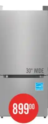 The Brick Midea 18.7 Cu. Ft. Bottom-Freezer Refrigerator - MRB19B7AWW offer