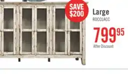 The Brick Rocco 70 6-Door Large Accent Cabinet - Cream offer