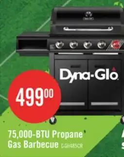 The Brick Dyna-Glo 660 75,000 BTU 5 Burner Gas Grill - DGH485CRP offer