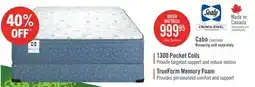 The Brick Sealy Posturepedic Luxury Crown Jewel Resort Cabo Tight Top Queen Mattress offer