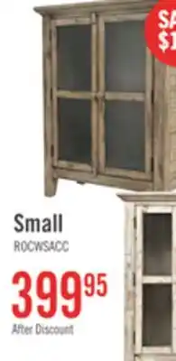 The Brick Rocco 32 2-Door Accent Cabinet - Natural Wood offer