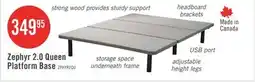 The Brick Zephyr 2.0 Queen Platform Base offer