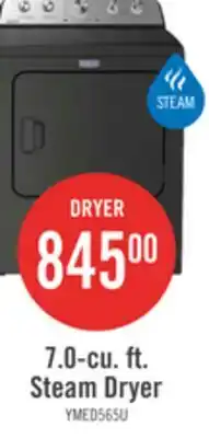 The Brick Maytag 7.0 Cu. Ft. Pet Pro Electric Dryer - Volcano Black - YMED5605RU offer