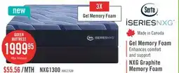 The Brick Serta iSeries NXG1300 Luxury Tight Top Medium Queen Mattress offer