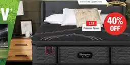 The Brick Beautyrest Black Signature Amethyst Eurotop Queen Mattress offer