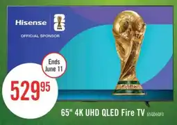 The Brick HISENSE 65 QD6QF QLED 4K UHD Smart Fire TV (65QD6QF) offer