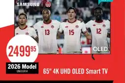 The Brick Samsung 65 OLED S85H 4K Vision AI Smart TV (QN65S85HAEXZC) – 2026 Model offer