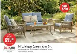 The Brick Mayan 4-Piece Patio Set offer
