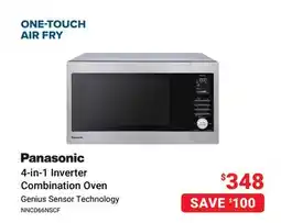 Visions Electronics Panasonic 4-in-1 Inverter Combination Oven offer