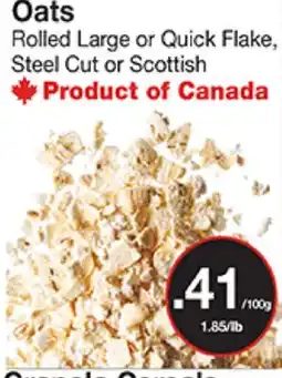 Bulk Barn Oats offer