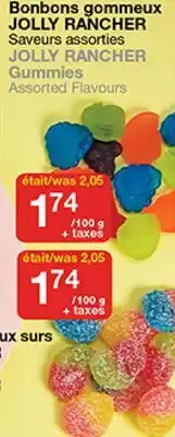 Bulk Barn Bonbons gommeux JOLLY RANCHER offer