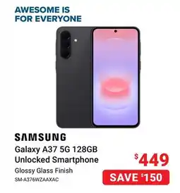 Visions Electronics SAMSUNG Galaxy A37 5G 128GB Unlocked Smartphone offer