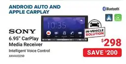 Visions Electronics Sony 6.95 CarPlay Media Receiver offer