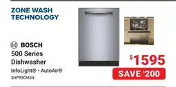 Visions Electronics BOSCH 500 Series Dishwasher offer