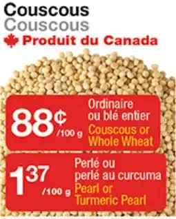 Bulk Barn Couscous offer