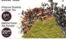 Bulk Barn Loose Teas offer
