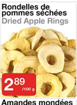 Bulk Barn Rondelles de pommes sechees offer