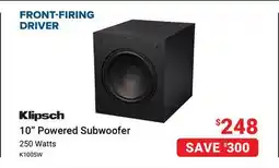 Visions Electronics Klipsch 10 Powered Subwoofer offer