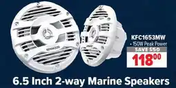 2001 Audio Video KFC1653MW 6.5 Inch 2-way Marine Speakers offer