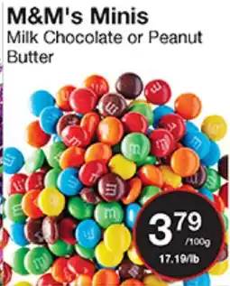 Bulk Barn M&M's Minis offer