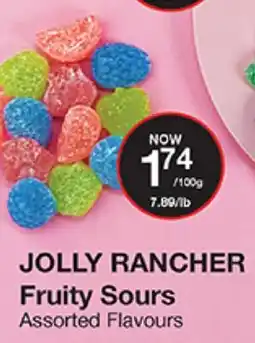 Bulk Barn JOLLY RANCHER Fruity Sours offer