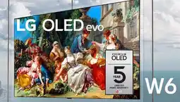 2001 Audio Video OLED77W6 LG OLED evo 77 offer