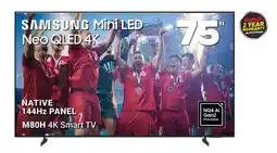 Visions Electronics SAMSUNG Mini LED Neo QLED 4K 75 offer