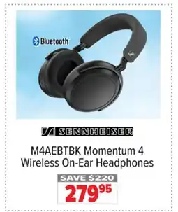 2001 Audio Video M4AEBTBK Momentum 4 Wireless On-Ear Headphones offer