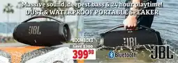 2001 Audio Video JBL BOOMBOX3 DUST & WATERPROOF PORTABLE SPEAKER offer