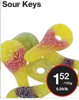 Bulk Barn Sour Keys offer