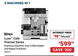 Visions Electronics NINJA Luxe Café Premier Series offer