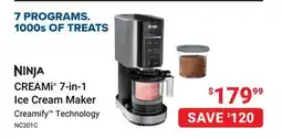 Visions Electronics NINJA CREAMi 7-in-1 Ice Cream Maker offer