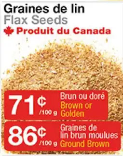 Bulk Barn Graines de lin offer