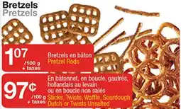 Bulk Barn Bretzels offer