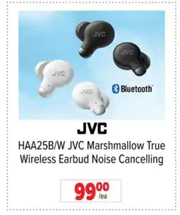 2001 Audio Video JVC HAA25B/W JVC Marshmallow True Wireless Earbud Noise Cancelling offer