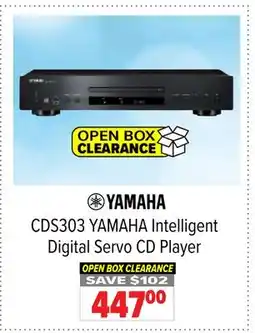 2001 Audio Video CDS303 YAMAHA Intelligent Digital Servo CD Player offer