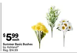 Michaels Summer Basic Bushes by Ashland offer
