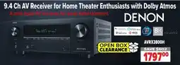 2001 Audio Video DENON AVRX3800H offer