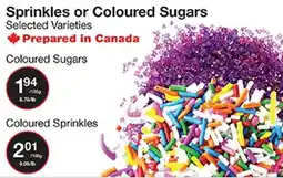 Bulk Barn Sprinkles or Coloured Sugars offer
