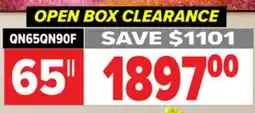 2001 Audio Video QN65QN90F - 65 SAMSUNG NEO QLED 4K offer