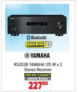 2001 Audio Video RS202B YAMAHA 125 W x 2 Stereo Receiver offer