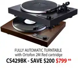 2001 Audio Video FULLY AUTOMATIC TURNTABLE offer