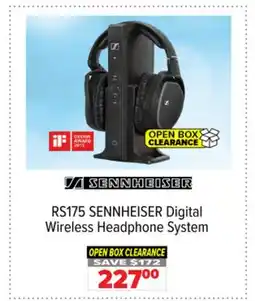 2001 Audio Video RS175 SENNHEISER Digital Wireless Headphone System offer