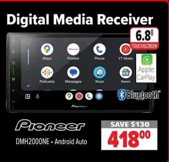 2001 Audio Video Pioneer DMH2000NE Digital Media Receiver offer