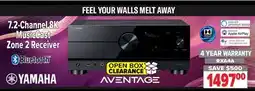 2001 Audio Video YAMAHA RXA4A 7.2-Channel 8K MusicCast Zone 2 Receiver offer