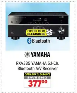2001 Audio Video RXV385 YAMAHA 5.1-Ch. Bluetooth A/V Receiver offer